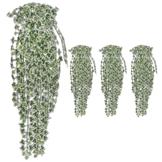 Vidaxl kunststruiken klimop 4 st 90 cm meerkleurig