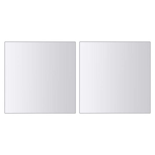 VidaXL 16 st Spiegeltegels meervormig glas