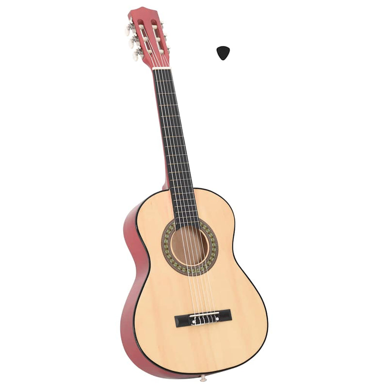 Afbeelding laden in galerijviewer, Vidaxl gitaar klassiek beginner kinderen 1 2 34 lindenhout
