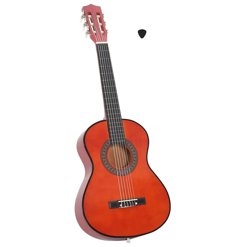 Afbeelding laden in galerijviewer, Vidaxl gitaar klassiek beginner kinderen 1 2 34 lindenhout
