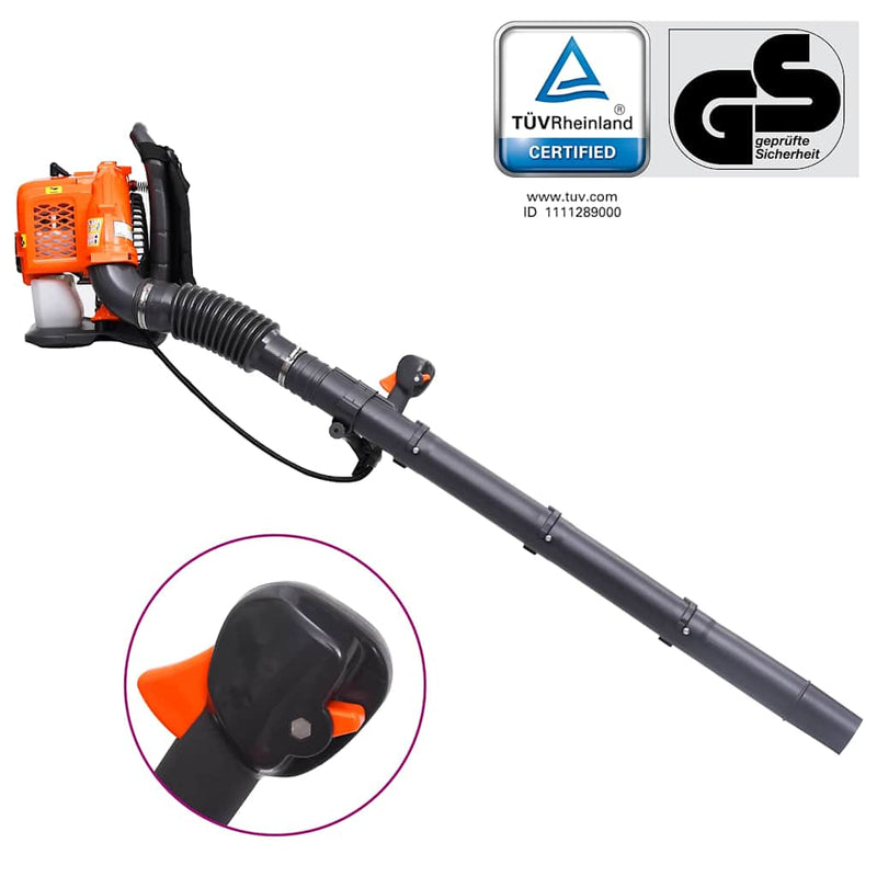 Afbeelding laden in galerijviewer, Vidaxl bladblazer rugzak benzine 900 m³ h 42,7 cc
