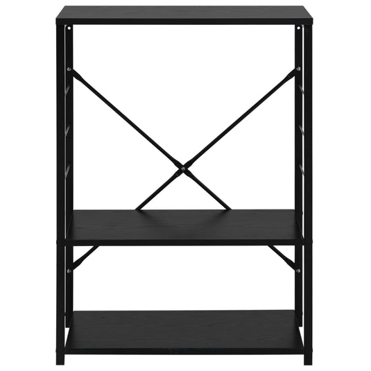 Vidaxl magnetronkast 60x39,6x79,5 cm bewerkt hout zwart