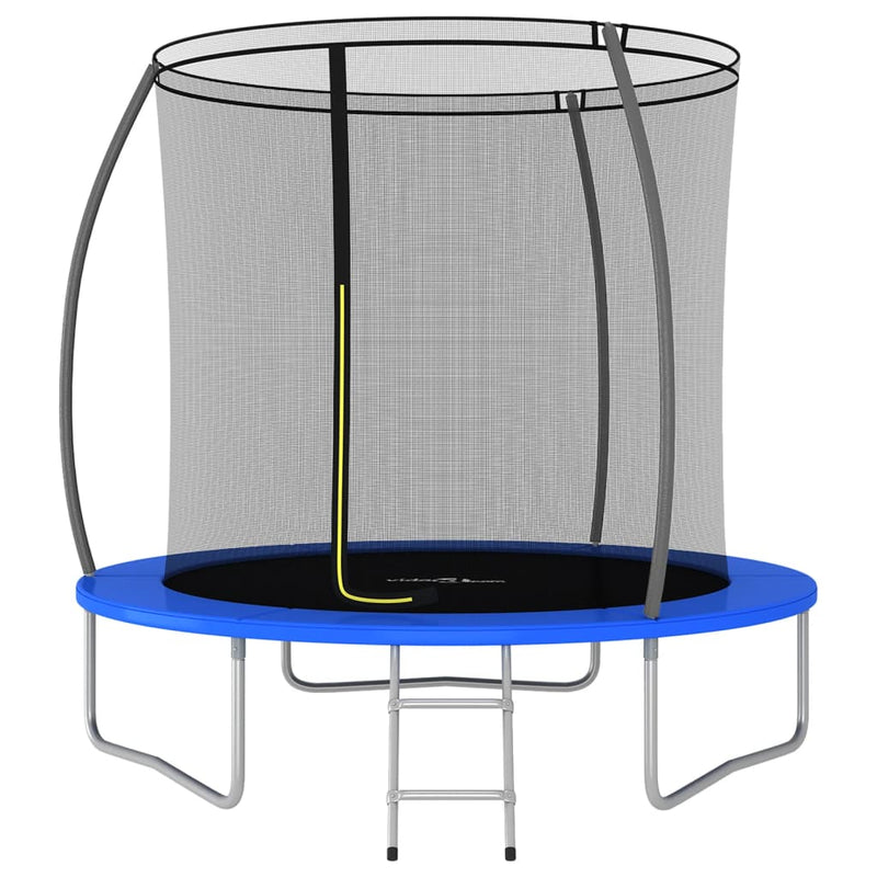 Afbeelding laden in galerijviewer, VidaXL Trampolineset rond 100 kg 244x55 cm
