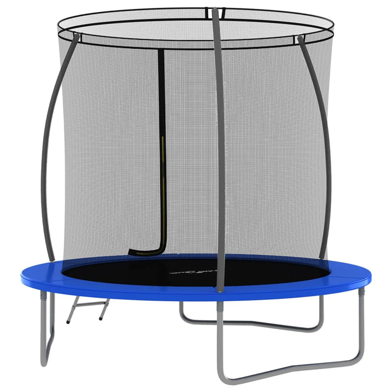Afbeelding laden in galerijviewer, VidaXL Trampolineset rond 100 kg 244x55 cm
