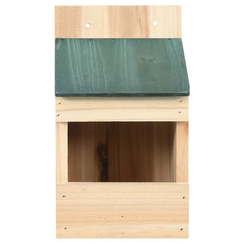 Afbeelding laden in galerijviewer, Vidaxl vogelhuisjes 4 st 12x16x20 cm vurenhout
