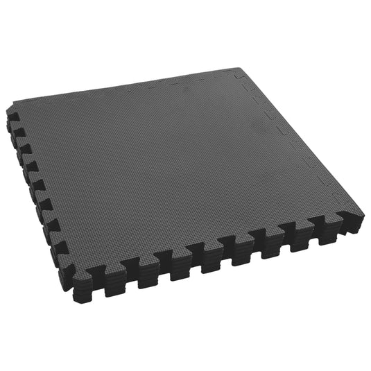 Vidaxl vloermatten 6 st 2,16 ㎡ eva-schuim zwart