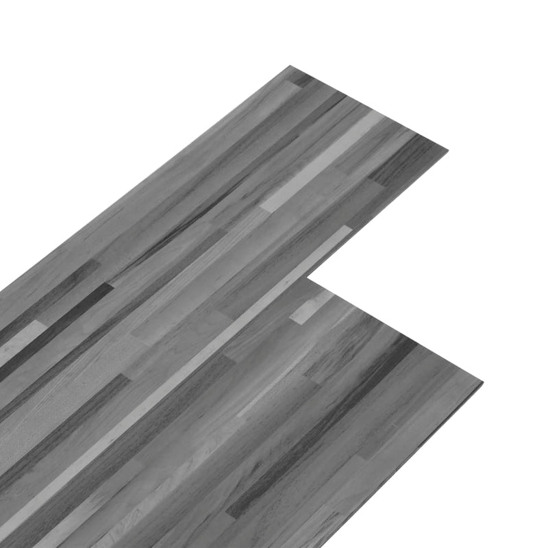 Afbeelding laden in galerijviewer, Vidaxl vloerplanken zelfklevend 5,02 m² 2 mm pvc gestreept grijs
