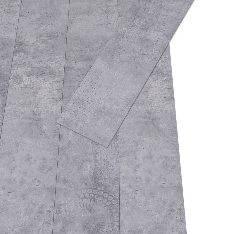 Afbeelding laden in galerijviewer, Vidaxl vloerplanken zelfklevend 4,46 m² 3 mm pvc cementgrijs
