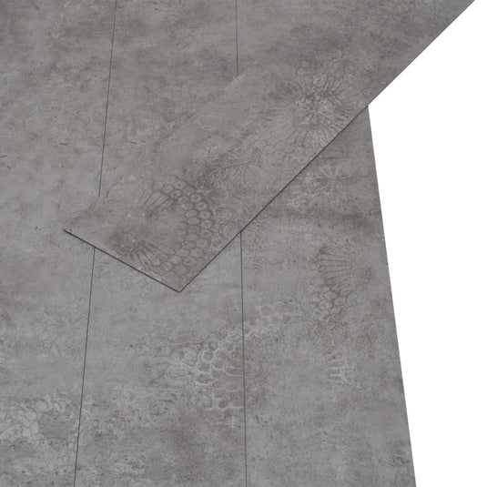 Vidaxl vloerplanken zelfklevend 5,02 m² 2 mm pvc betongrijs