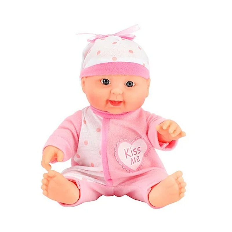 Afbeelding laden in galerijviewer, Toi-toys babypop met pyjama 22.5 cm
