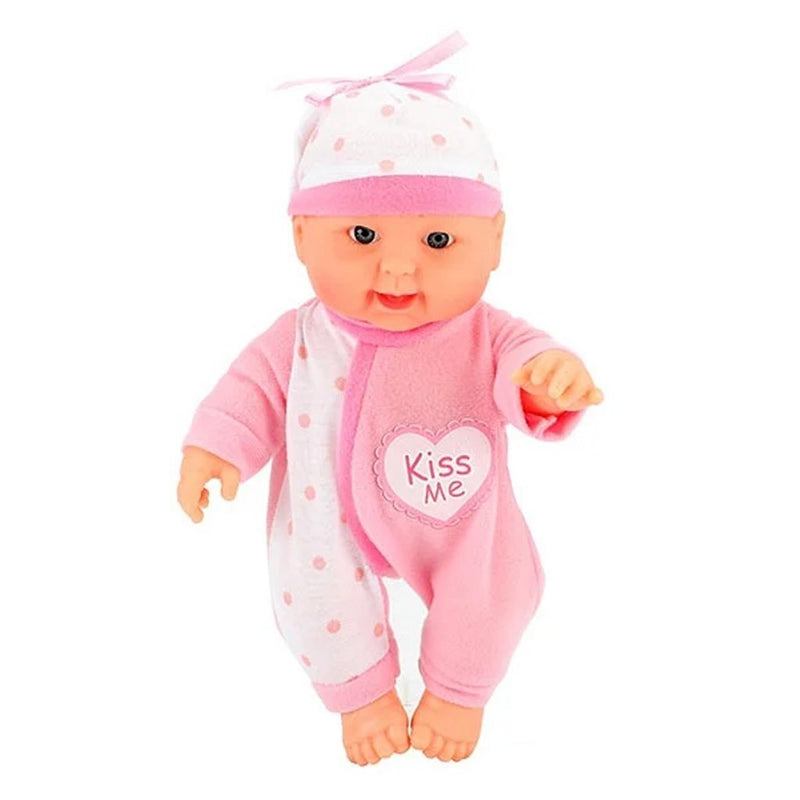 Afbeelding laden in galerijviewer, Toi-toys babypop met pyjama 22.5 cm
