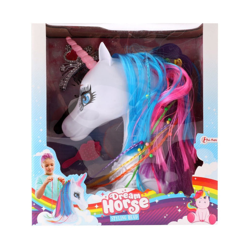 Afbeelding laden in galerijviewer, Dream Horse Kappop Eenhoorn met Accessoires
