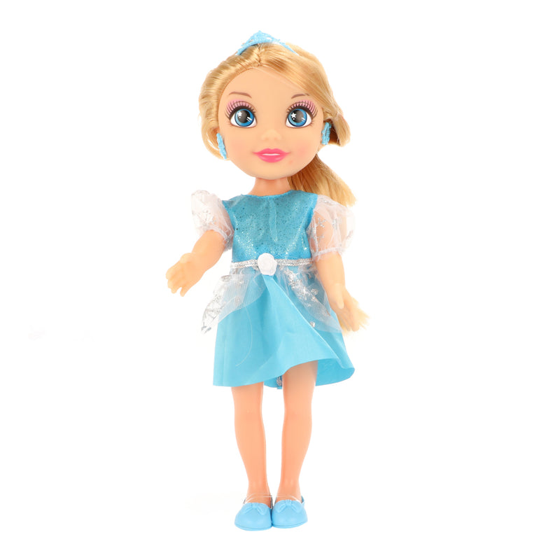 Afbeelding laden in galerijviewer, Ice princess toi-toys pop ijsprinses 28 cm blauw
