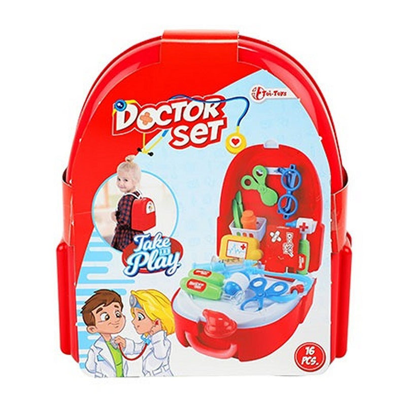 Afbeelding laden in galerijviewer, Toi-toys 20-delige dokterset

