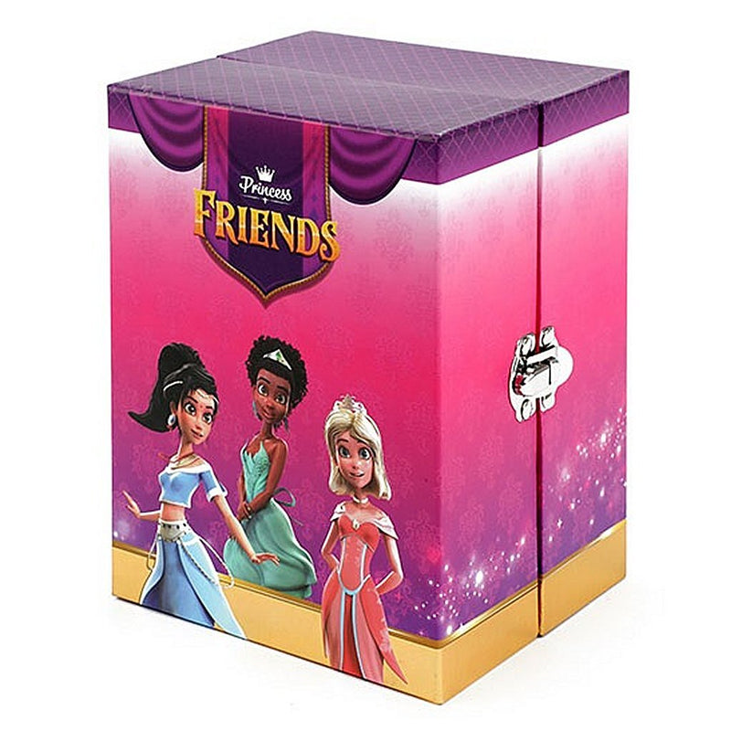 Afbeelding laden in galerijviewer, Princess friends muziek-sierradendoos
