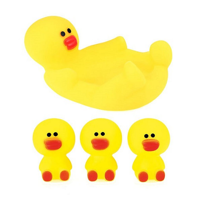 Afbeelding laden in galerijviewer, Toi-toys little stars grote badeend met 3 kleine badeendjes
