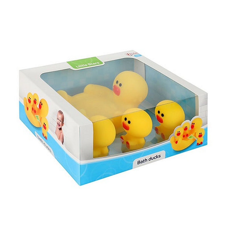 Afbeelding laden in galerijviewer, Toi-toys little stars grote badeend met 3 kleine badeendjes
