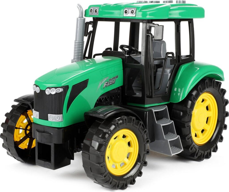 Afbeelding laden in galerijviewer, Tractor groot 27cm met licht en geluid
