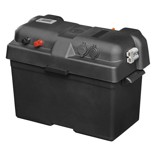 Proplus accudoos met usb en voltmeter 35x18x23 cm