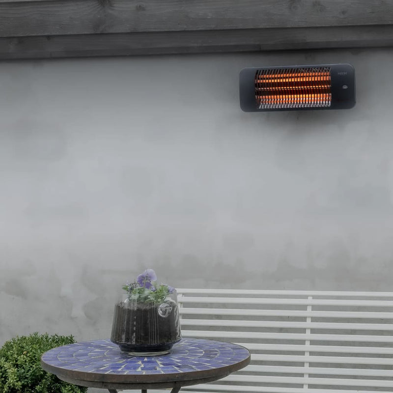 Afbeelding laden in galerijviewer, Sunred Sunred Wandverwarmer Lugo 2000 W quartz grijs
