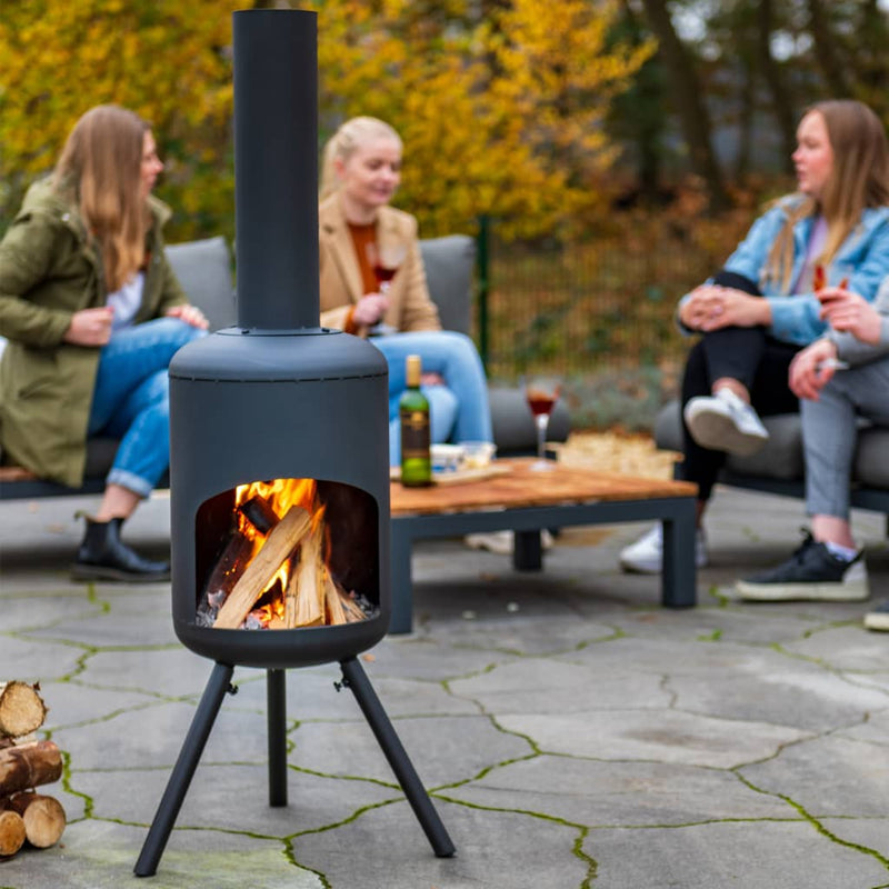 Afbeelding laden in galerijviewer, RedFire RedFire Tuinhaard Fuego klein zwart
