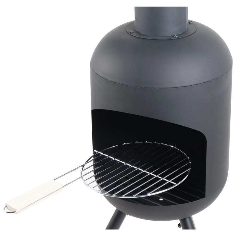 Afbeelding laden in galerijviewer, RedFire RedFire Tuinhaard met grillrooster Fuego groot zwart
