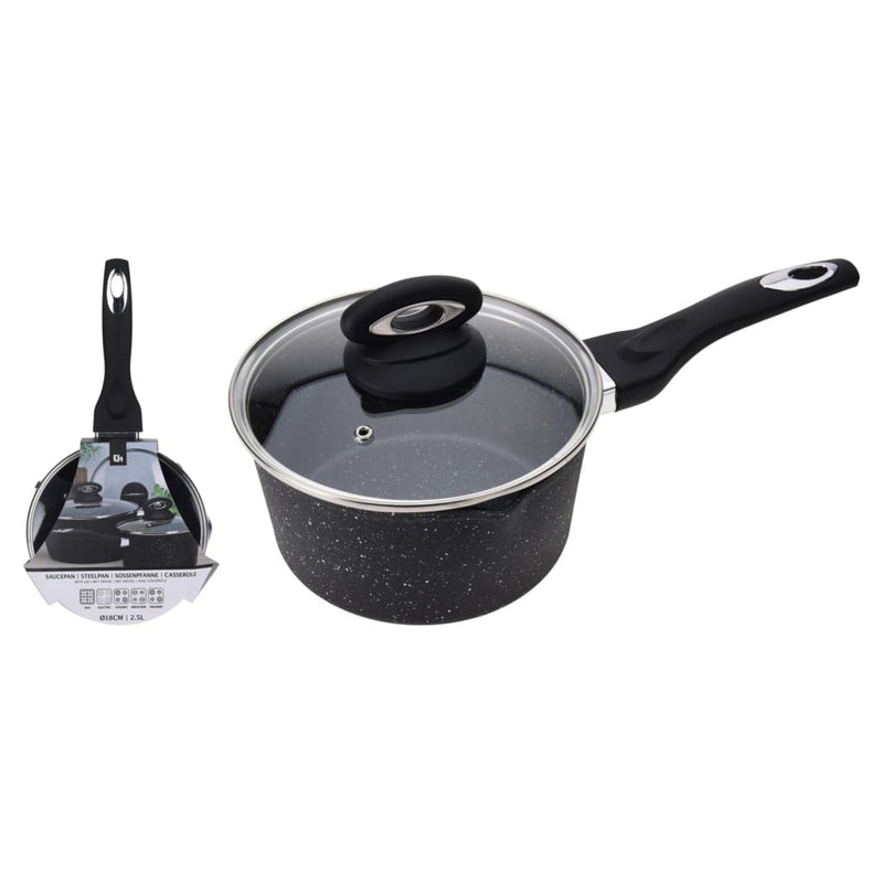 Afbeelding laden in galerijviewer, Excellent houseware steelpan 18 cm gesmeed aluminium
