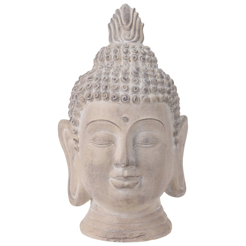 Afbeelding laden in galerijviewer, ProGarden ProGarden Boeddhahoofd decoratief 31x29x53,5 cm
