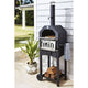 Progarden barbecue pizzaoven zwart