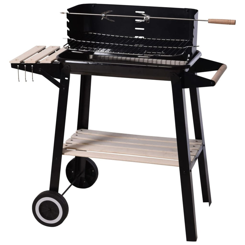 Afbeelding laden in galerijviewer, ProGarden ProGarden Houtskoolbarbecue 86,5 cm zwart
