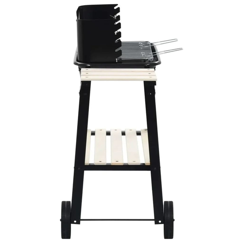 Afbeelding laden in galerijviewer, ProGarden ProGarden Houtskoolbarbecue 86,5 cm zwart

