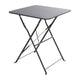 Excellent houseware klaptafel 60x60x71 cm antraciet