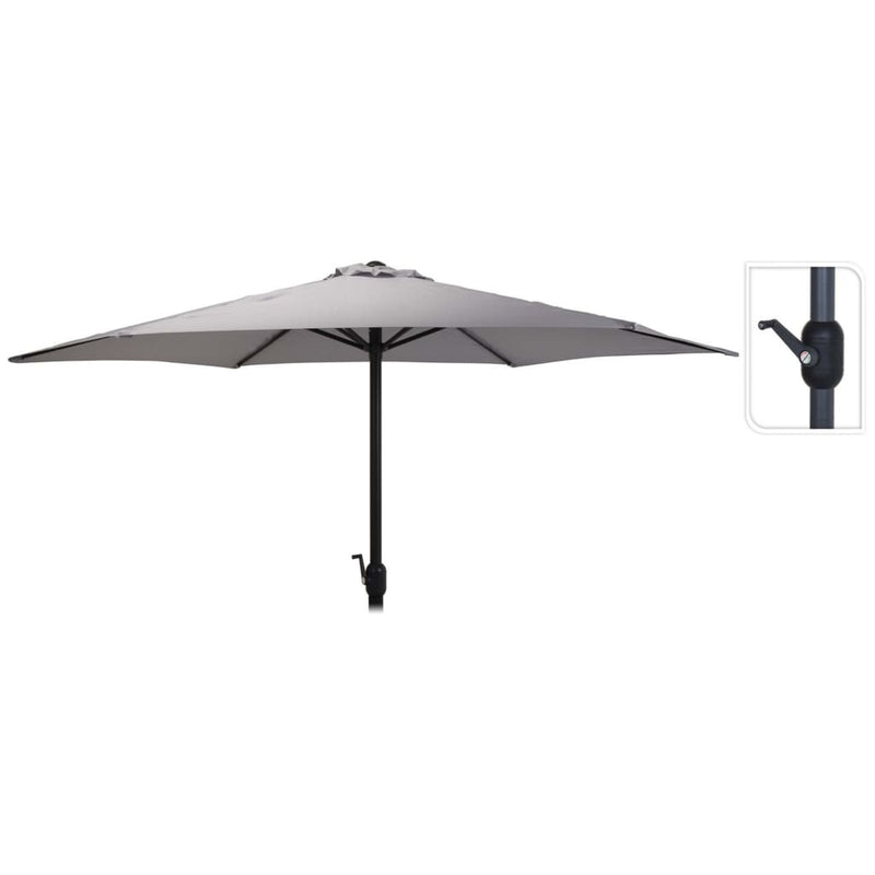 Afbeelding laden in galerijviewer, Progarden parasol monica 270 cm lichtgrijs
