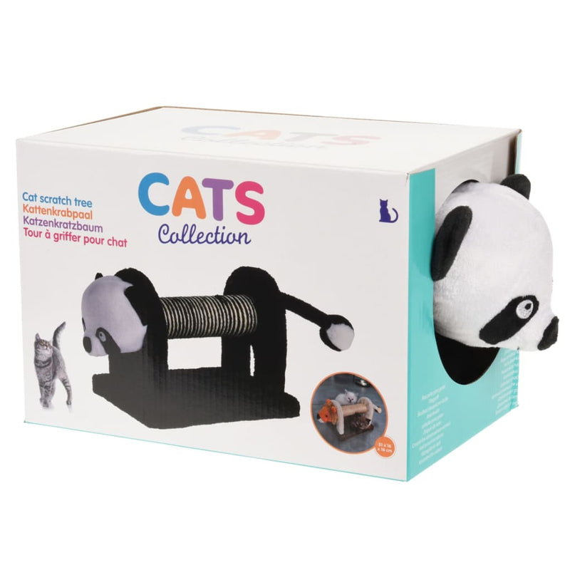 Afbeelding laden in galerijviewer, Pets Collection Pets Collection Kattenkrabpaal Panda 51x16x16 cm
