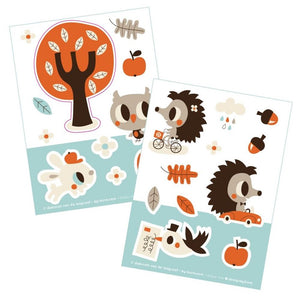 Ty bora stickervellen 2 x a6. henry het | 5 stuks