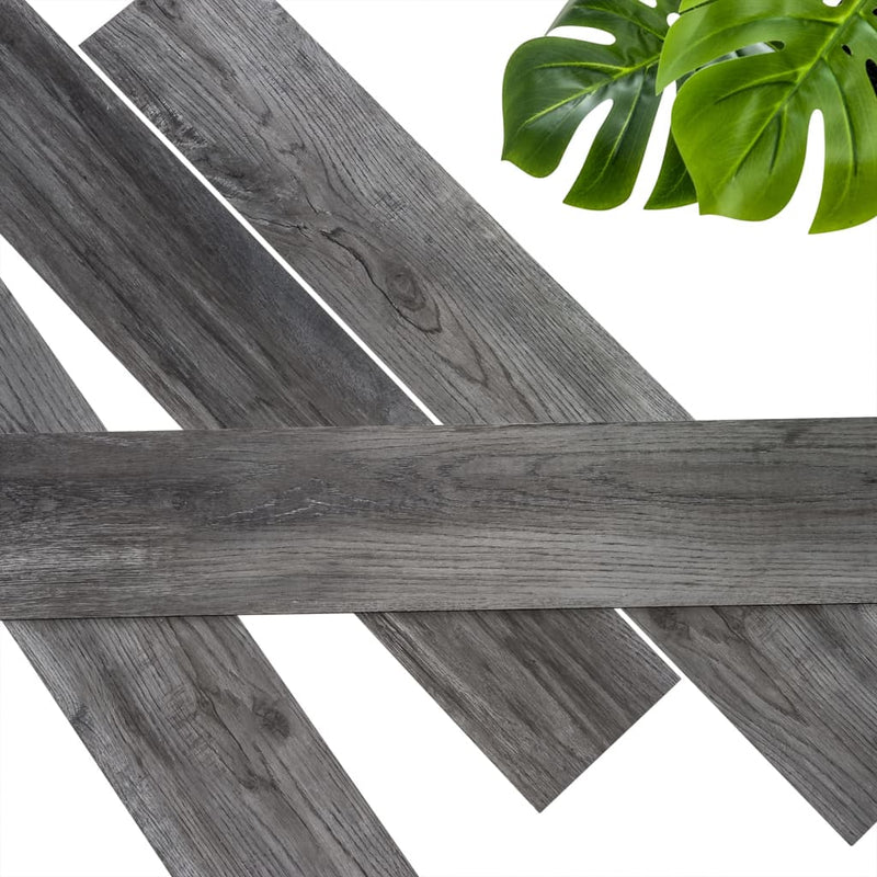 Afbeelding laden in galerijviewer, Wallart planken hout-look schuurhout eiken asgrijs

