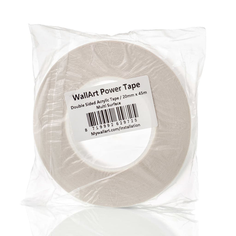 Afbeelding laden in galerijviewer, Wallart powertape dubbelzijdig transparant
