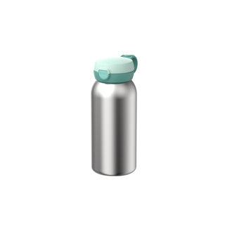 Afbeelding laden in galerijviewer, Mepal isoleerfles met flipdop campus - 500 ml - waterfles rvs - lekdicht - hygiënische deksel - cool mint
