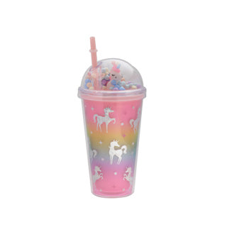 Unicorn beker metallic assorti | 3 stuks