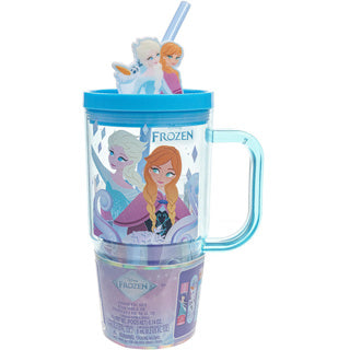 Afbeelding laden in galerijviewer, Frozen drinkbeker met make-up set | 6 stuks
