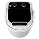 Salora wmr3350 compacte wasmachine wit zwart