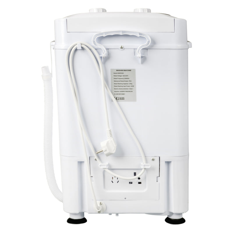 Afbeelding laden in galerijviewer, Salora wmr3350 compacte wasmachine wit zwart
