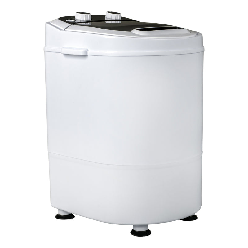 Afbeelding laden in galerijviewer, Salora wmr3350 compacte wasmachine wit zwart
