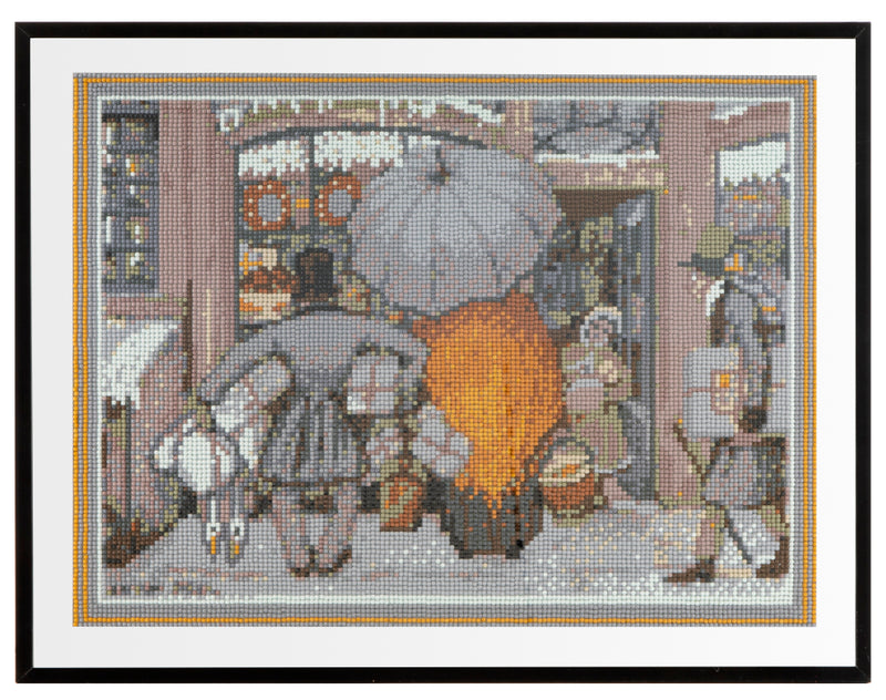 Afbeelding laden in galerijviewer, Grafix diamond painting anton pieck etalage 40x50cm
