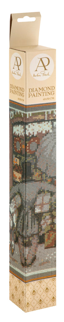Afbeelding laden in galerijviewer, Grafix diamond painting anton pieck etalage 40x50cm
