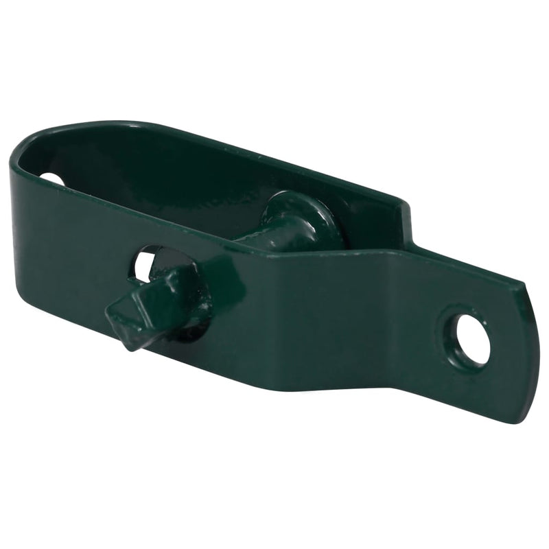 Afbeelding laden in galerijviewer, VidaXL Draadspanners 50 st 100 mm staal groen
