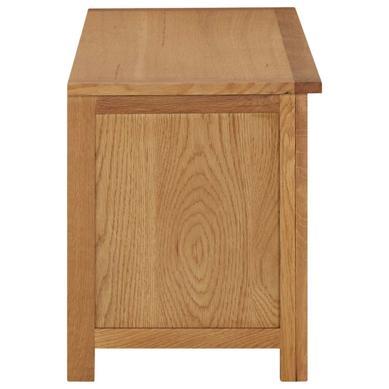 Afbeelding laden in galerijviewer, Vidaxl schoenenrek 90x37x45 cm massief eikenhout
