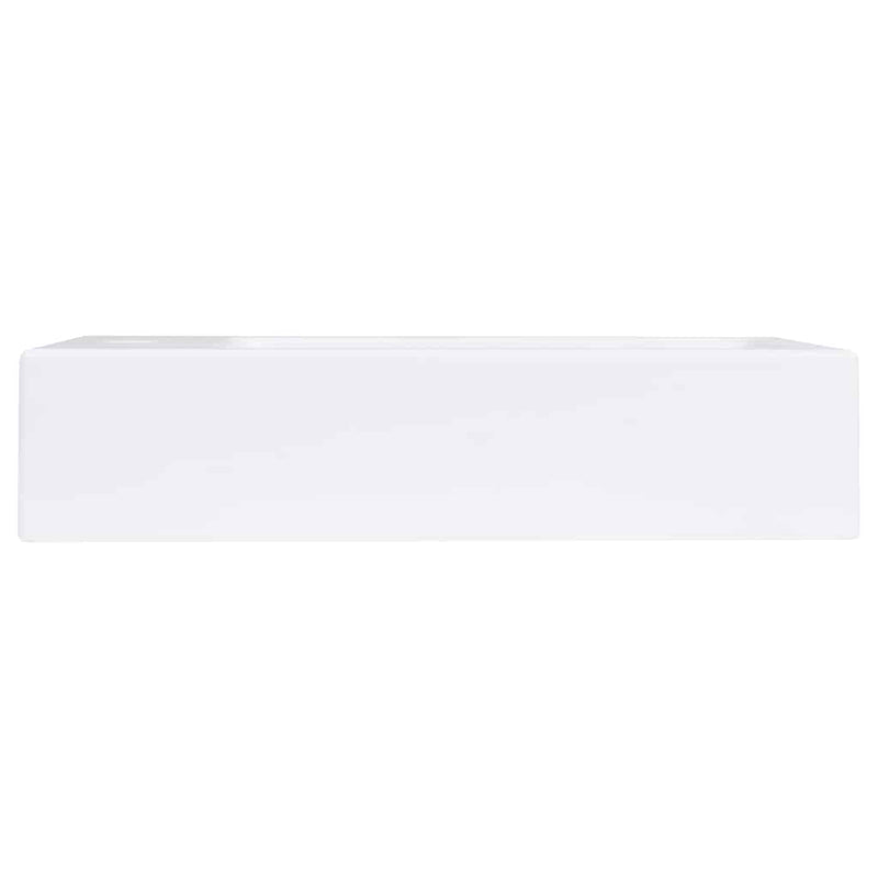 Afbeelding laden in galerijviewer, Vidaxl wastafel 400x220x90 mm smc wit
