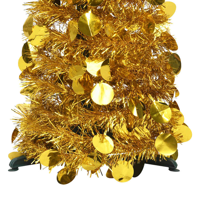 Afbeelding laden in galerijviewer, Vidaxl kunstkerstbomen pet gold
