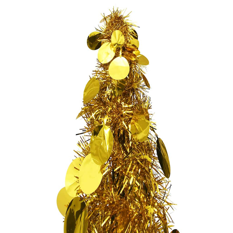 Afbeelding laden in galerijviewer, Vidaxl kunstkerstbomen pet gold
